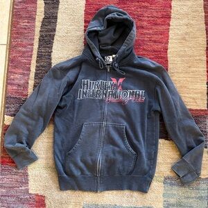 Men’s Hurley zip-front hoodie. Size small.